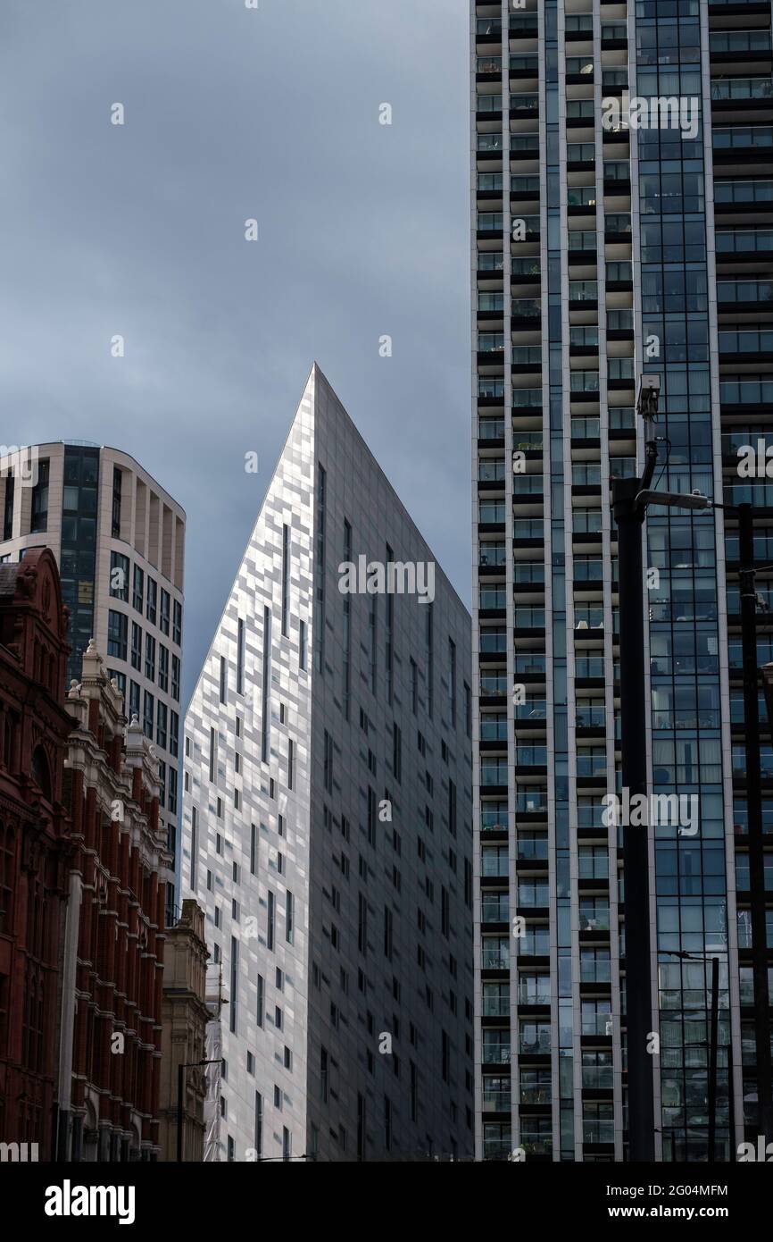 Moderne Architektur, City Road, London, Großbritannien Stockfoto
