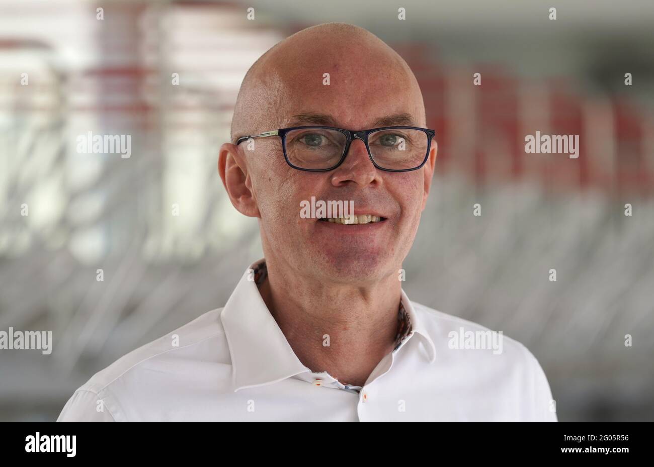 Hamburg, Deutschland. Mai 2021. Michael Werner-Boelz (Bündnis 90/die Grünen), Leiter des Bezirksamtes Hamburg-Nord. Kredit: Marcus Brandt/dpa/Alamy Live Nachrichten Stockfoto