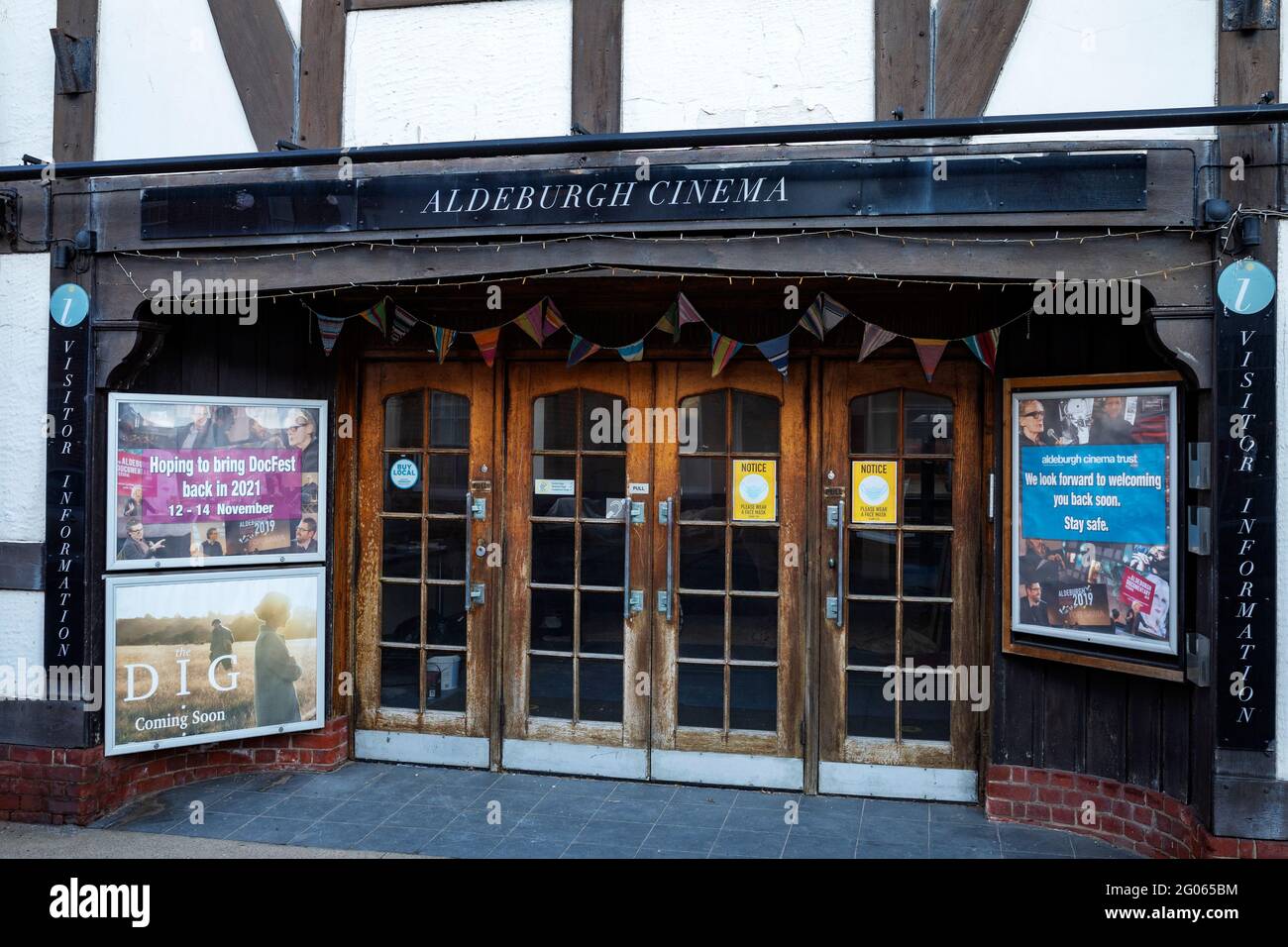 Aldeburgh Cinema Suffolk Stockfoto