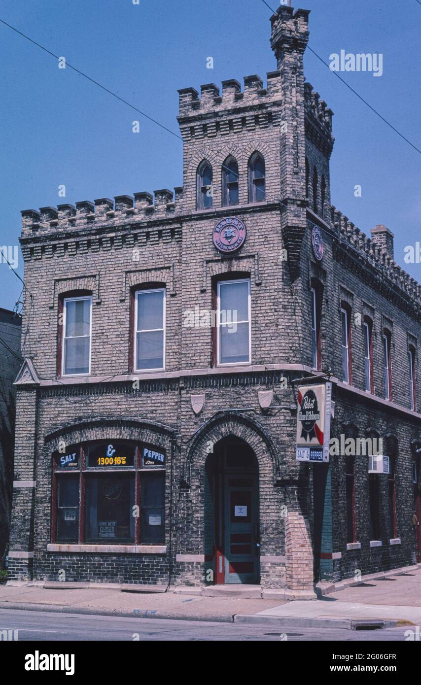 2000s America - Pabst Salt and Pepper Taverne, Racine, Wisconsin 2003 Stockfoto