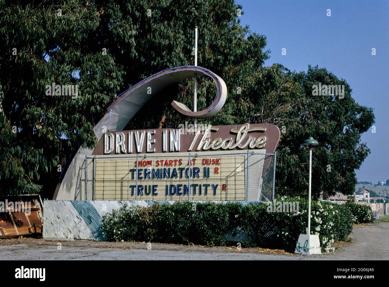 1990er America - Studio Drive-in, Culver City, Kalifornien 1991 Stockfoto