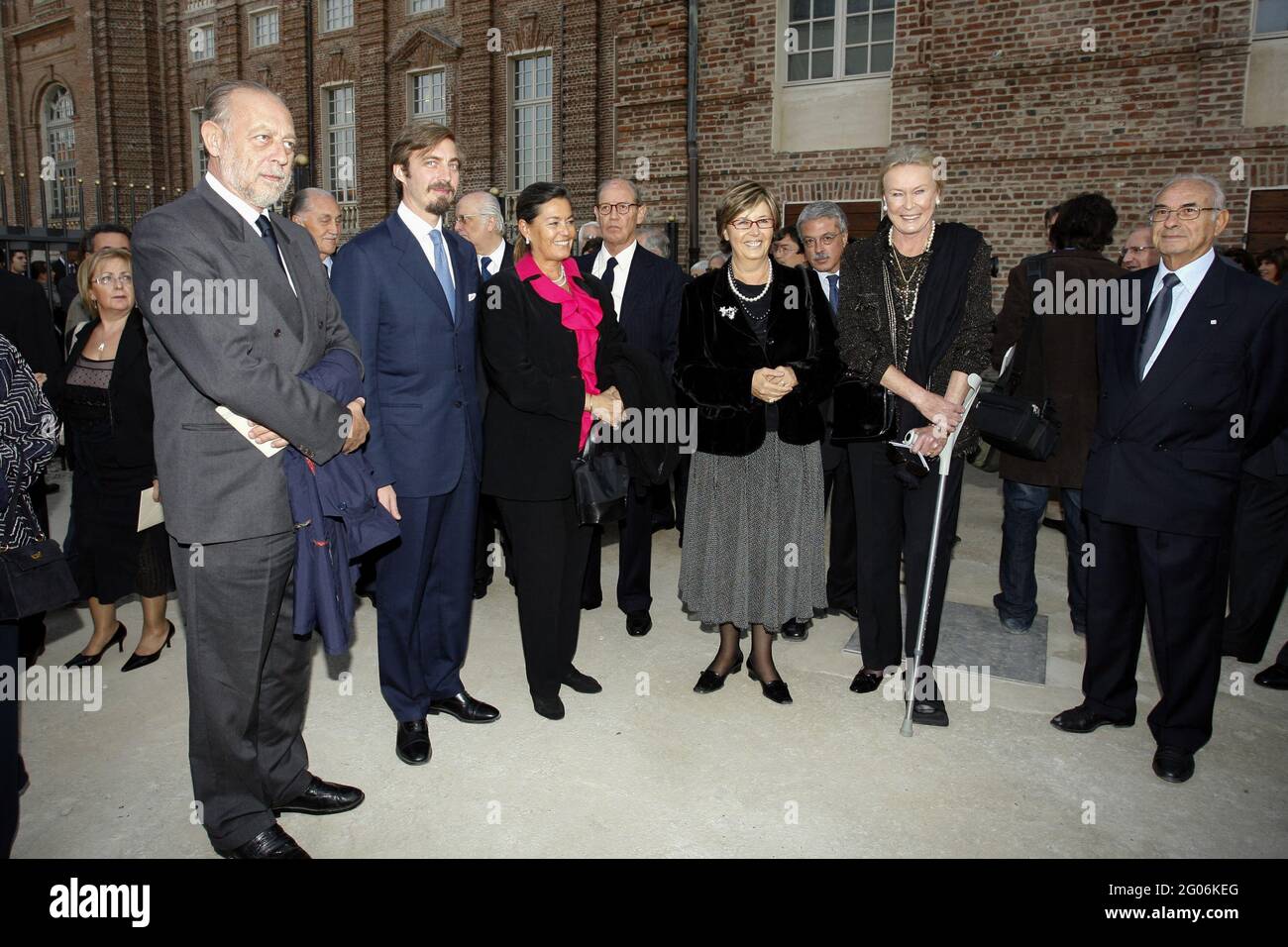 Prinz Amedeo, Herzog von Aosta, mit seiner Frau Silvia Paternò di