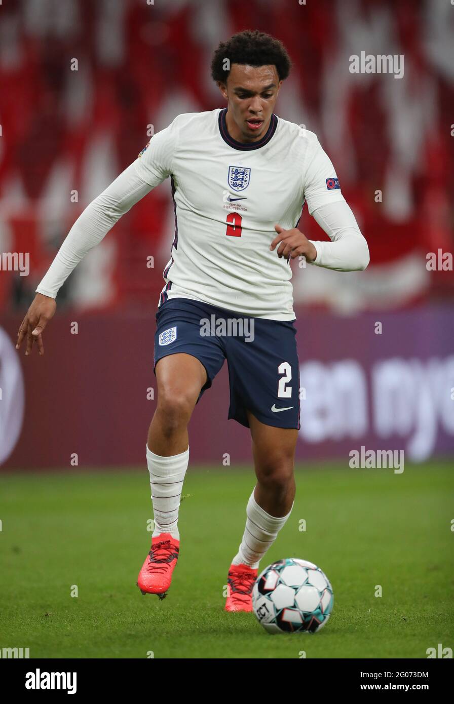 Aktenfoto vom 08-09-2020 von Trent Alexander-Arnold aus England. Ausgabedatum: Dienstag, 1. Juni 2021. Stockfoto