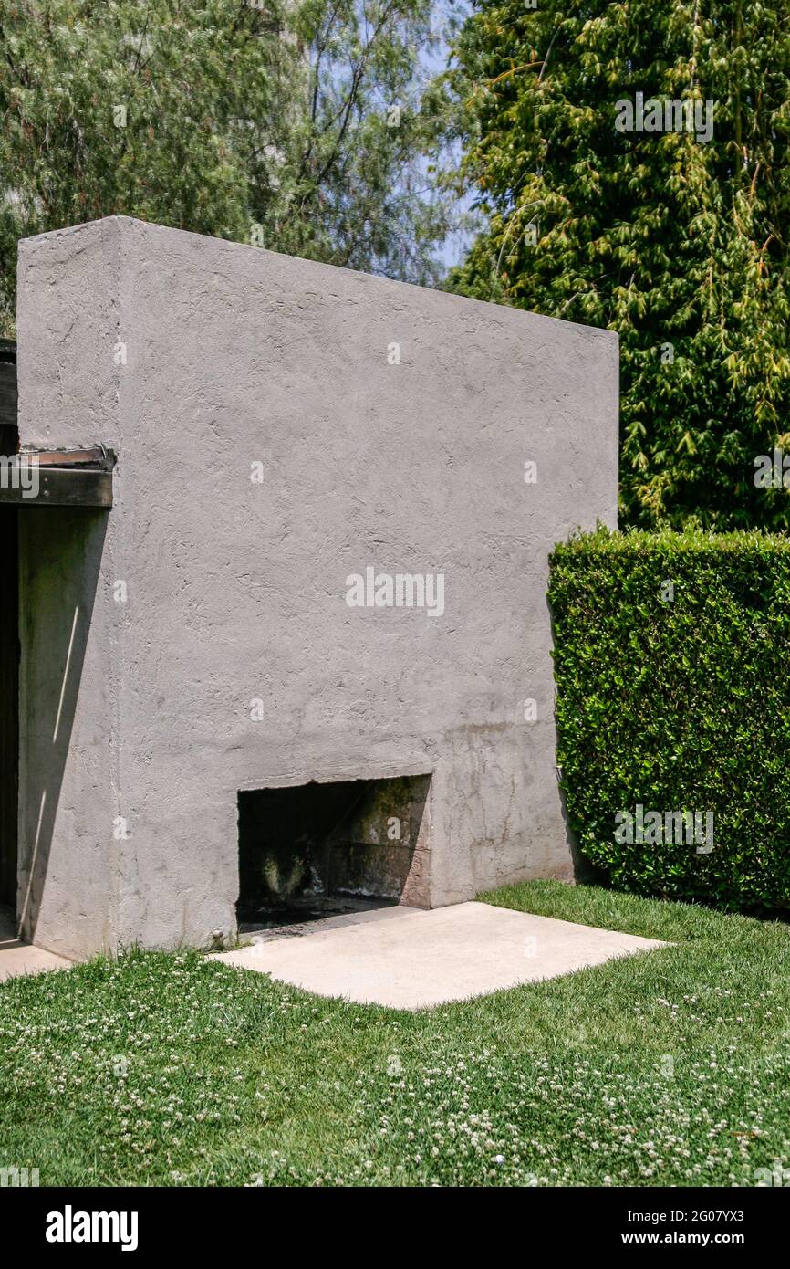 Rudolph M Schindler House, 1921-22, NRHP, West Hollywood, CA USA Stockfoto