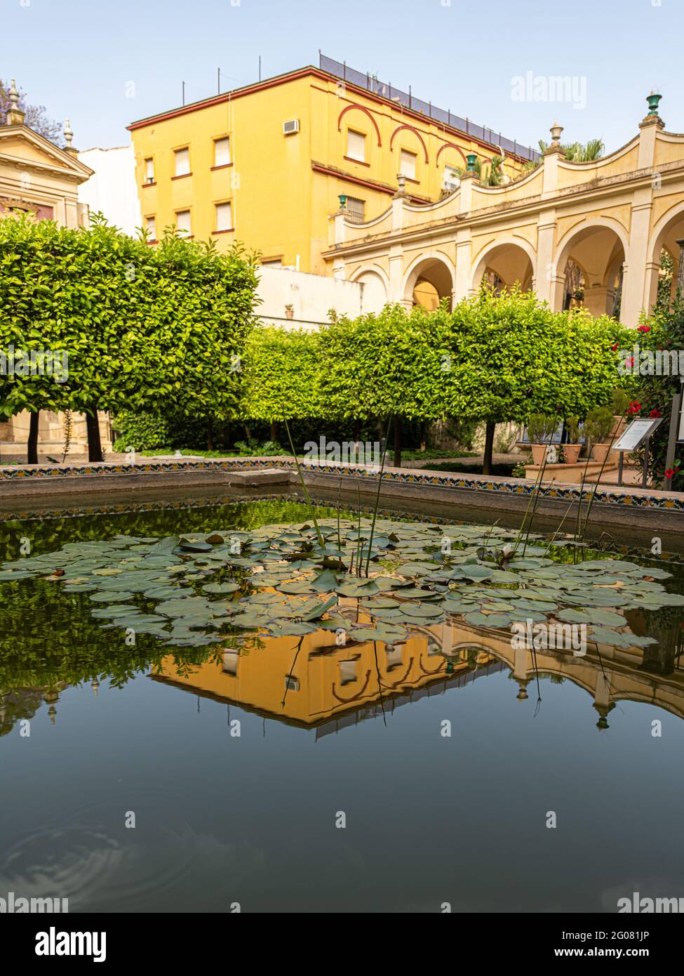 Real Alcázar de Sevilla, Sevilla, Andalusien, Spanien Stockfoto