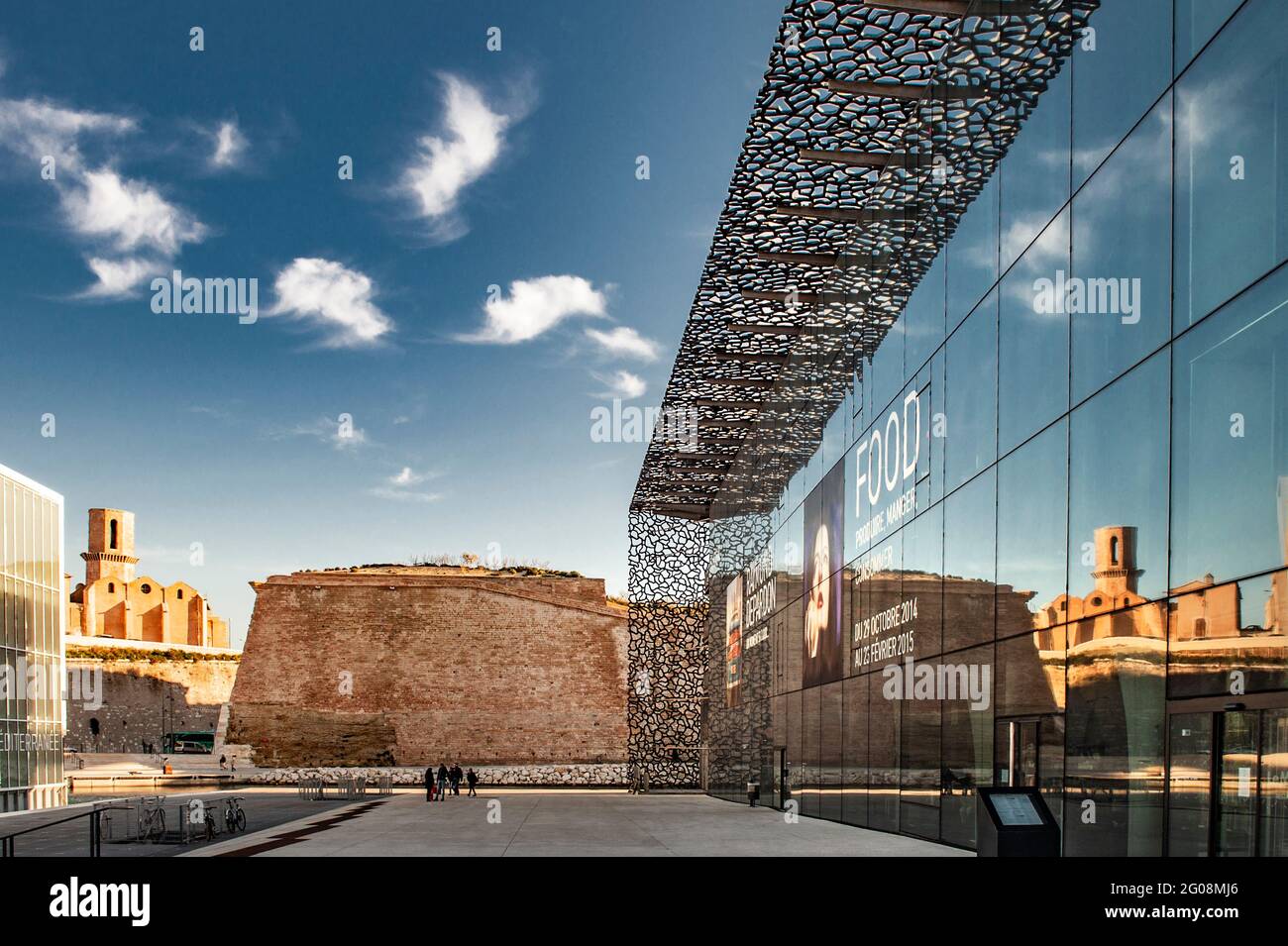 Das Museum der Zivilisationen Europas und des Mittelmeers in Marseille Stockfoto