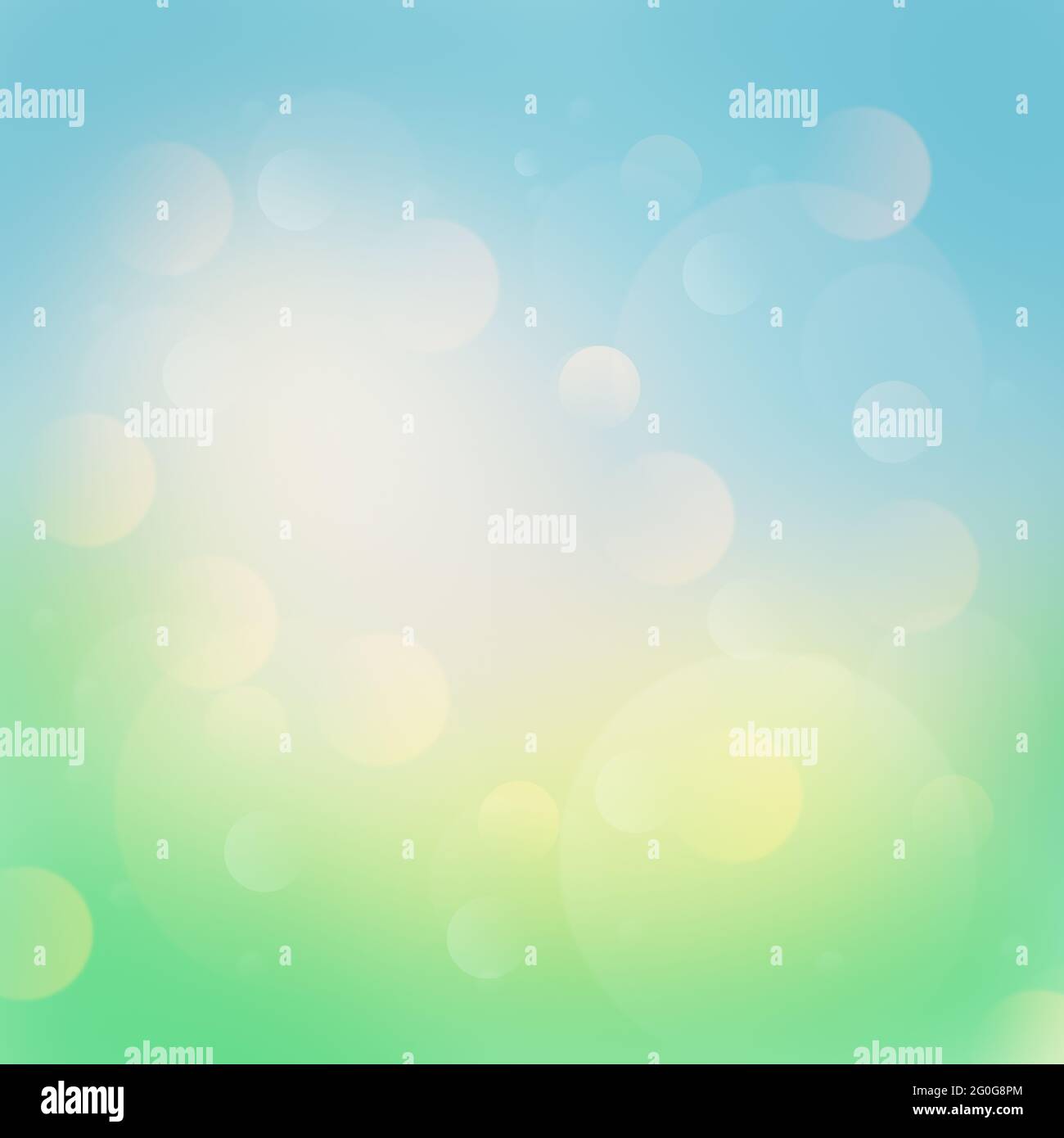 Farbenfroher abstrakter Hintergrund, helles Bokeh für Urlaubstapete Stockfoto