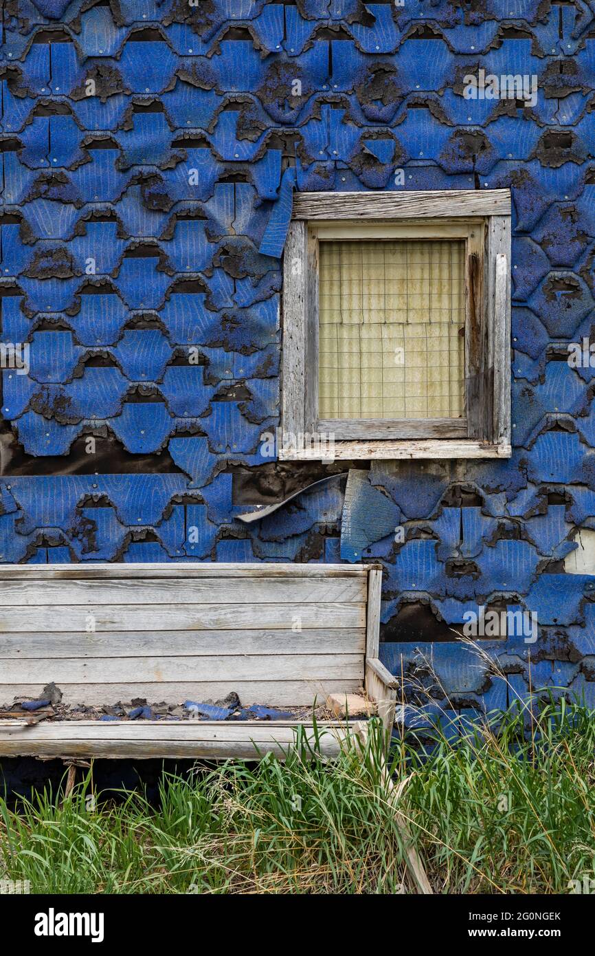 ghost Town of Ardmore, South Dakota, USA [Keine Eigentumsfreigabe; nur für redaktionelle Lizenzierung verfügbar] Stockfoto
