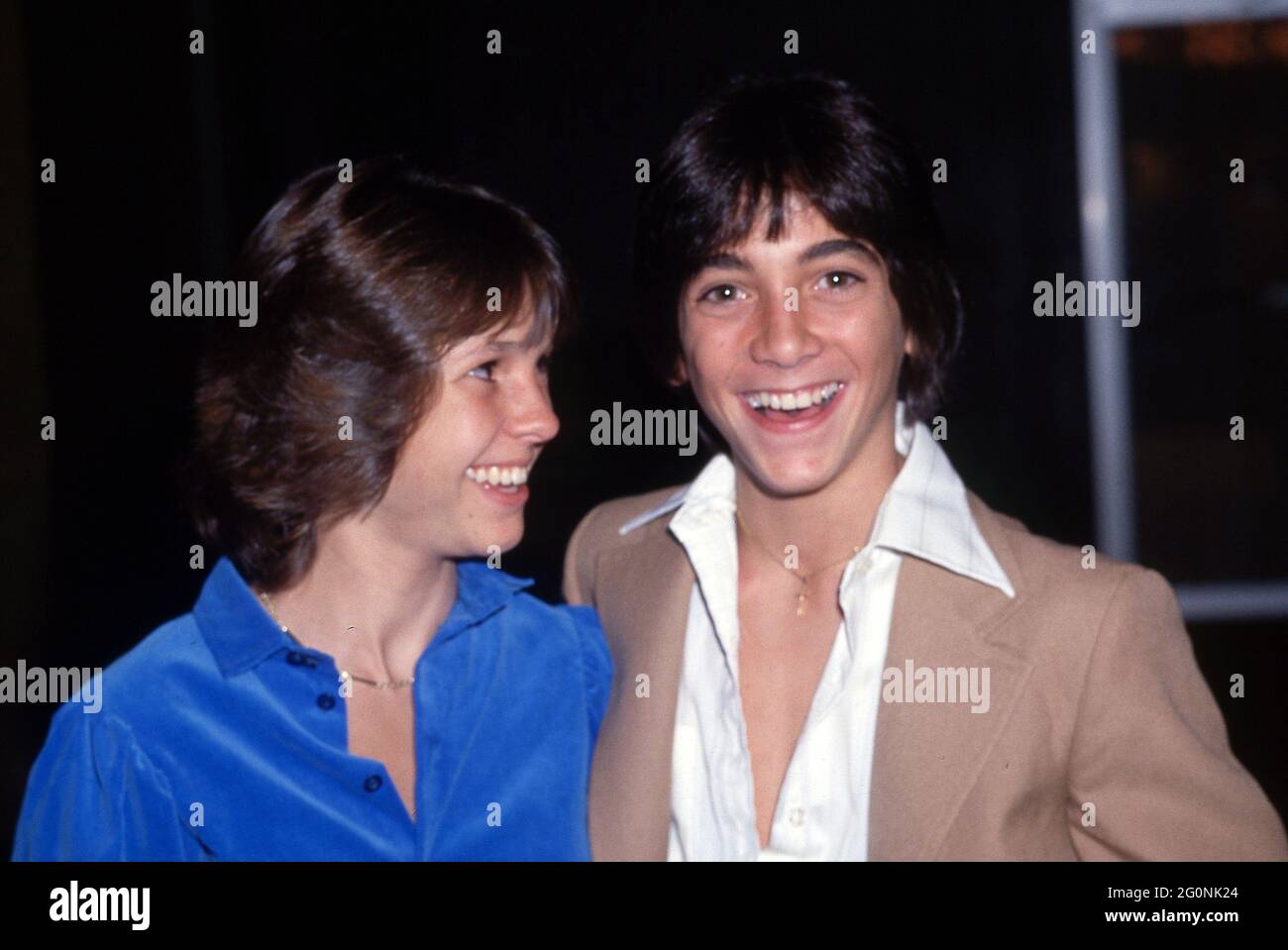 Kristy McNichol und Scott BAIO um die 1980er Jahre Credit: Ralph Dominguez/MediaPunch Stockfoto