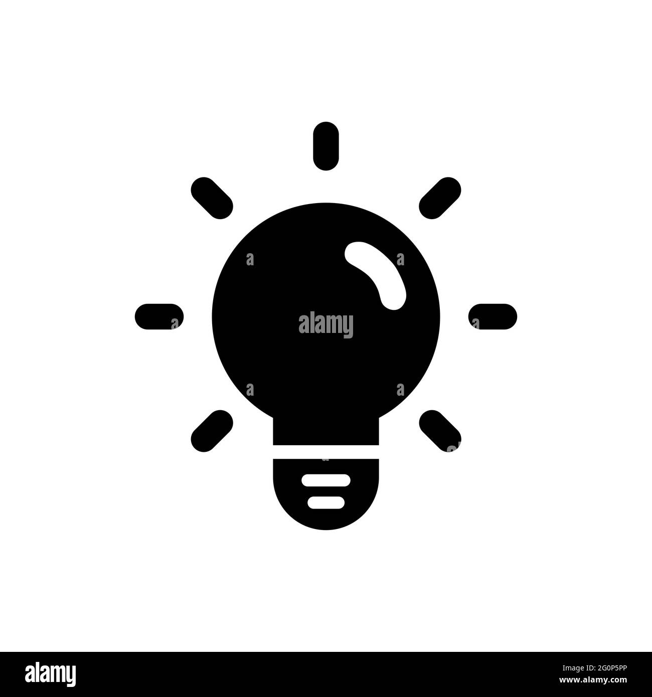 Bild einer Glühbirne, die Idee, Innovation, Brainstorming, Kreativität, Inspiration symbolisiert, Verbesserung. Stockfoto