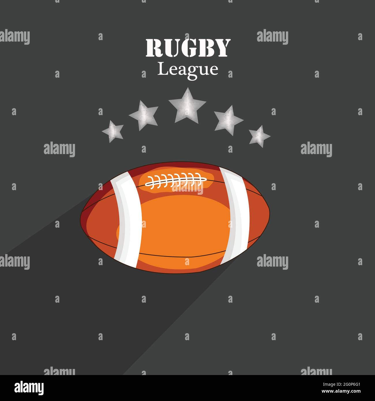 Rugby Stock Vektor