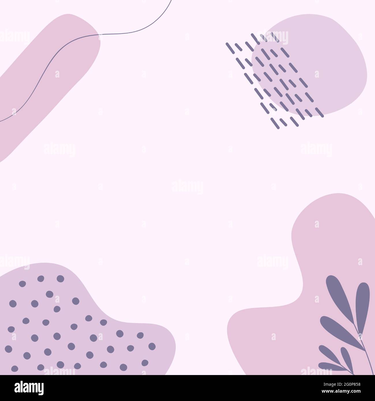 Abstrakter kreativer Hintergrund im minimalistisch-trendigen Stil mit Platz für Text - Design-Vorlagen für Social-Media-Geschichten. Stock Vektor