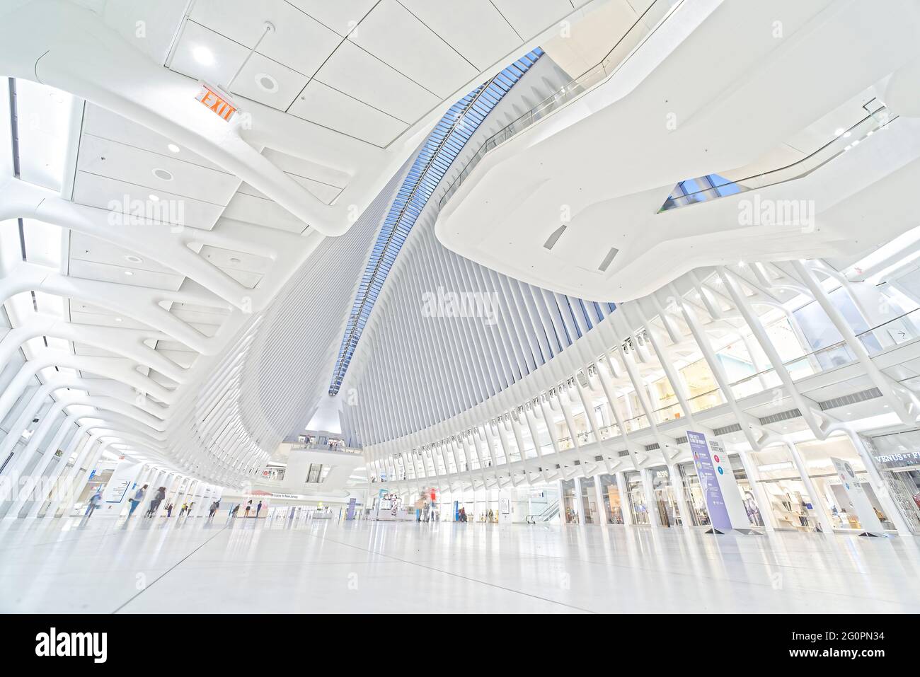 Oculus World Trace Center Bahnhof Stockfoto