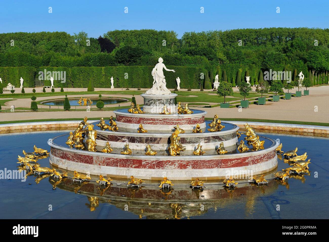 Latona fountain gardens versailles Fotos und Bildmaterial in hoher
