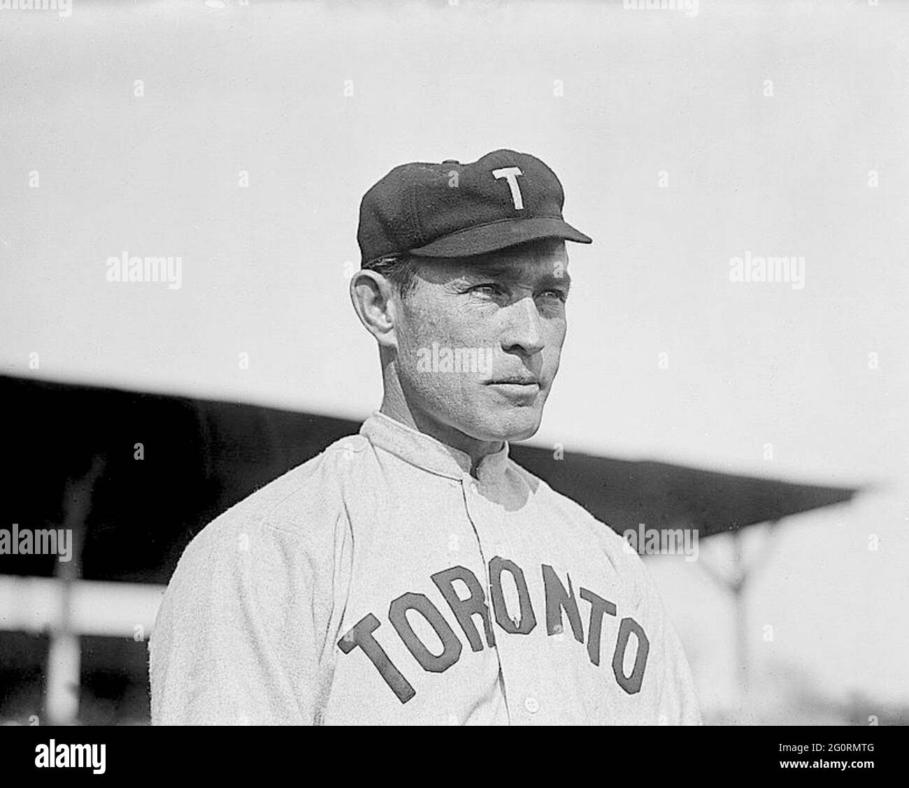Jim Mullen, 2B, Toronto Maple Leafs, Eastern League, 1911. Stockfoto