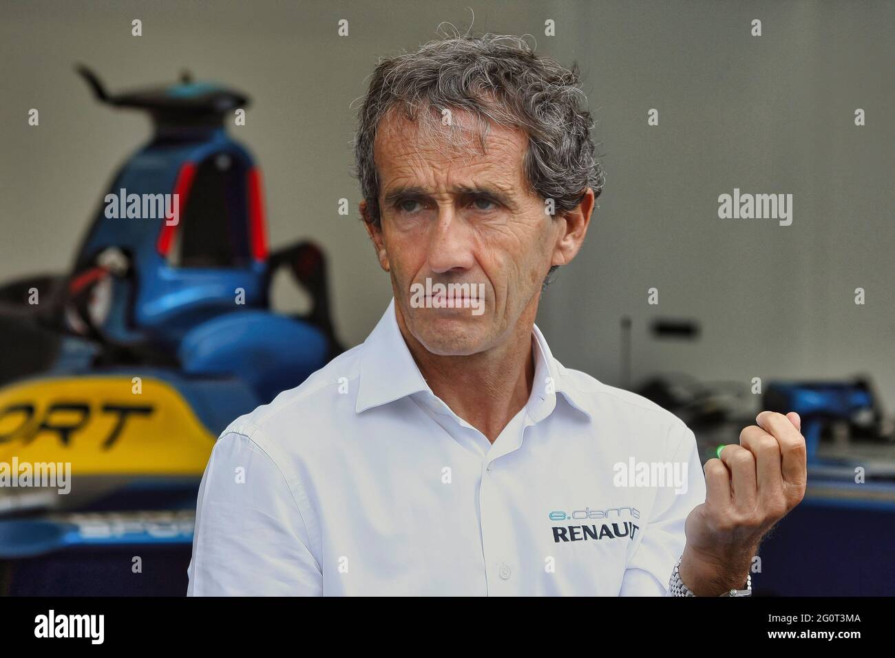 Alain Prost, Formel 1 (F1) dreifacher Weltmeister Stockfoto