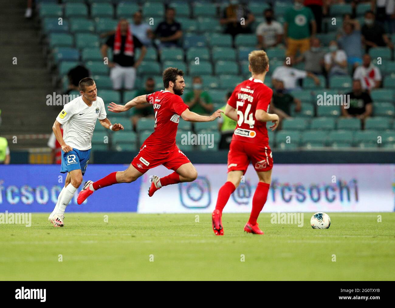 SOCHY, RUSSLAND, JULE 11, 2020. Die Russische Premier League 2020/21