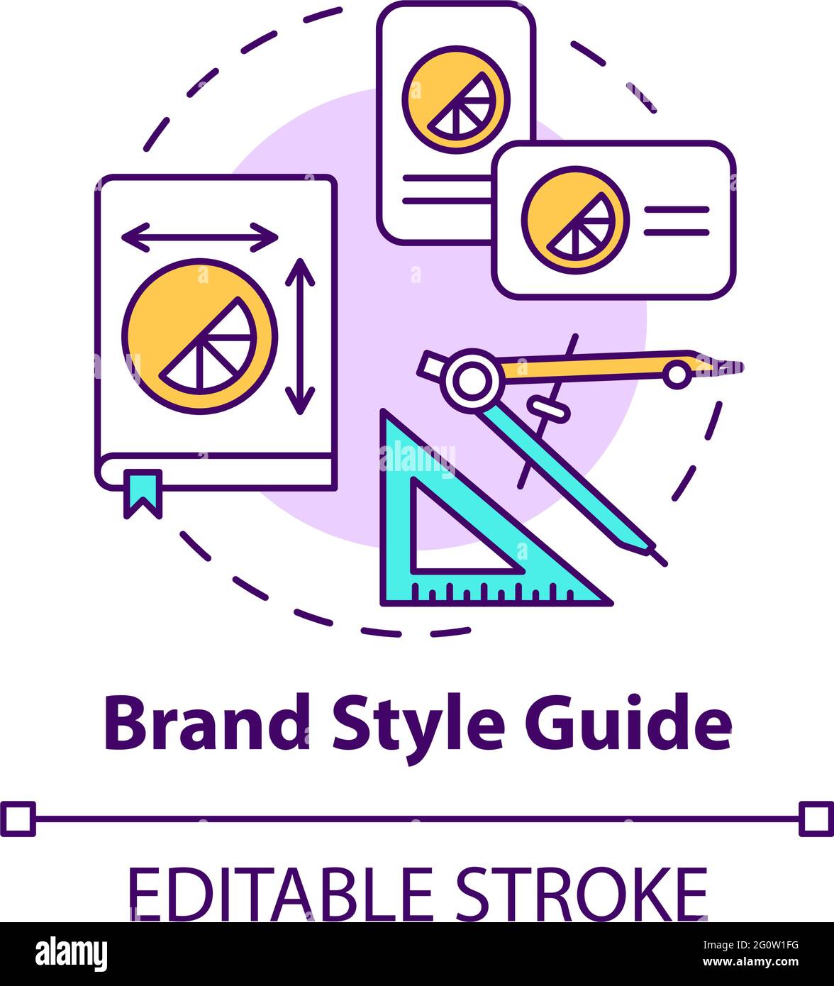 Marken styleguide Stock-Vektorgrafiken kaufen - Alamy