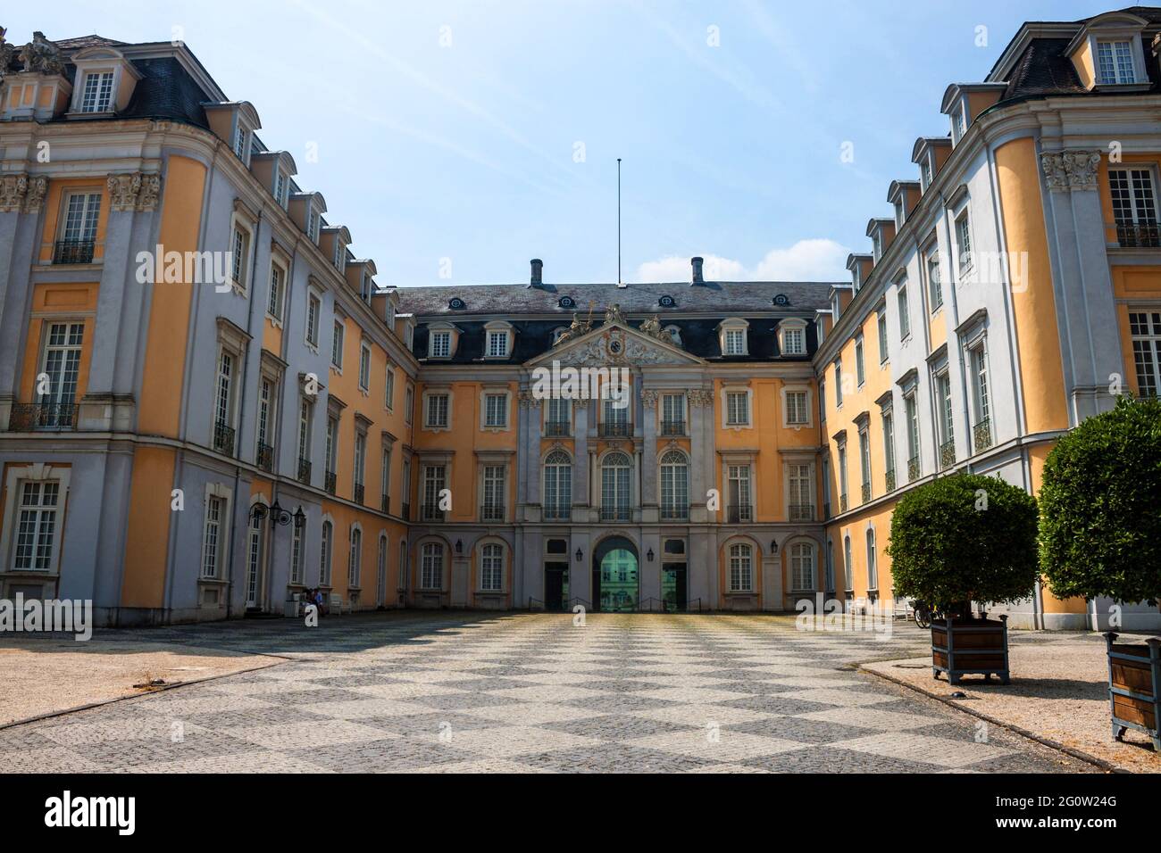 Schloss Augustusburg in Bruhl, Deutschland Stockfoto