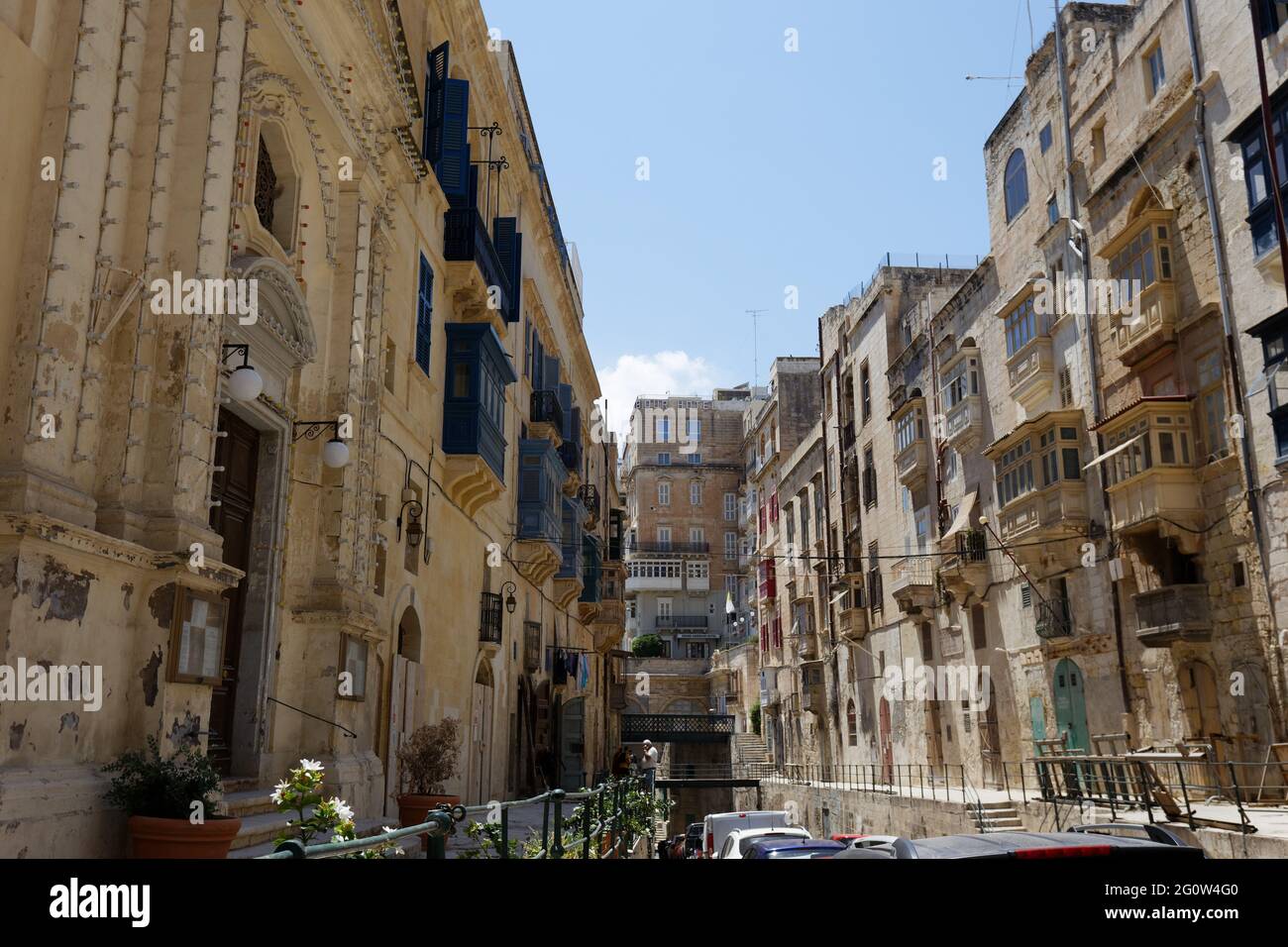 Lvant - Il-Belt Valletta Stockfoto