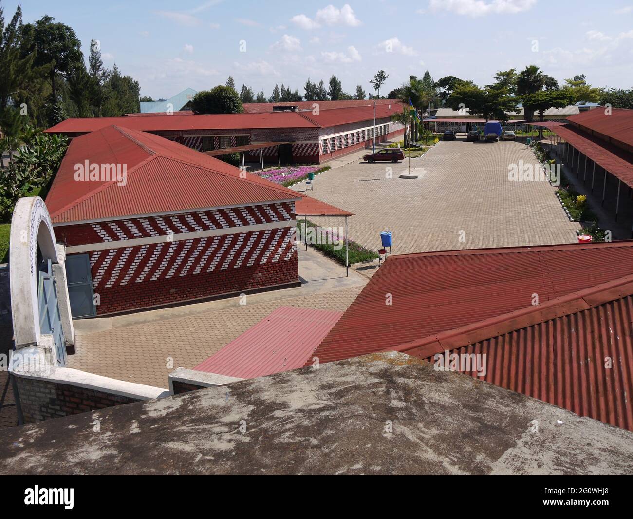 Die Katholische Hochschule Saint-Aloys in Ruanda empfängt mehr als 1,000 Schüler im Alter von 12 bis 20 Jahren in Rwamagana Stockfoto