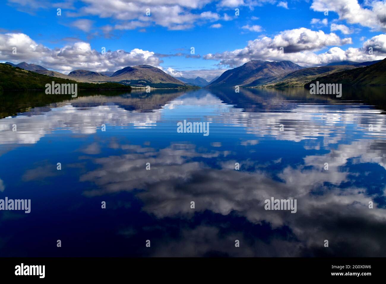 Loch Etive Stockfoto