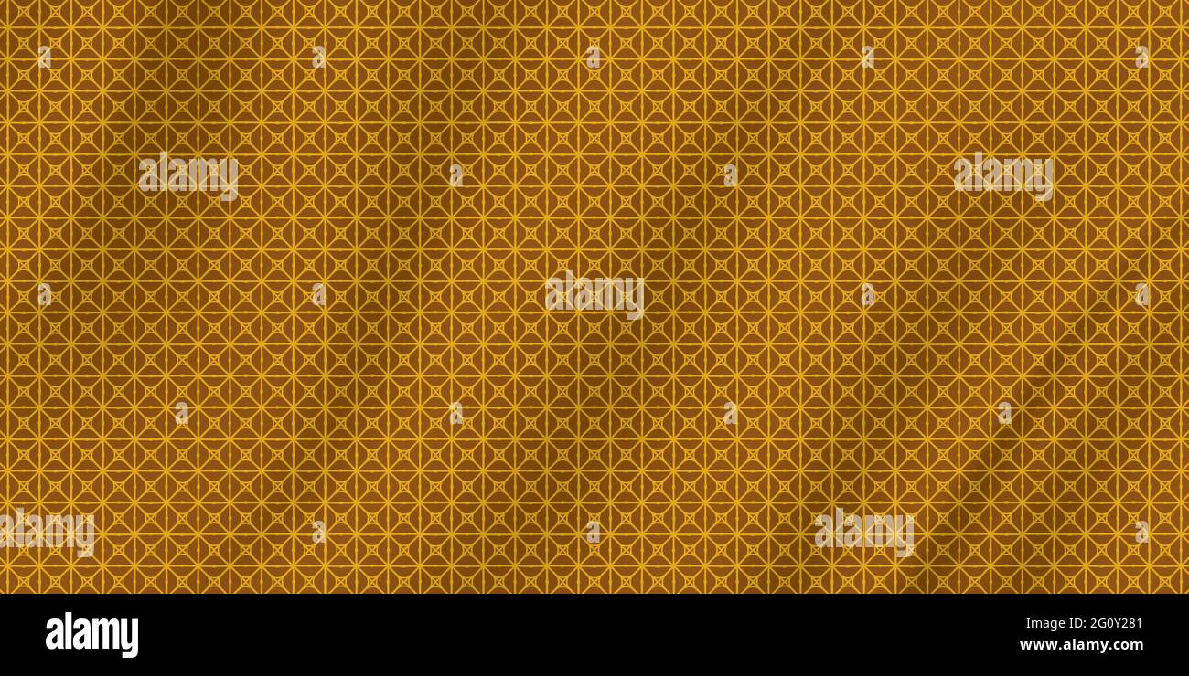Geometrisches Nahtmuster traditionell mit Seidenstoff-Textur. Hintergrund-Design für dekorative, Tapete, Kleidung, Batik, Teppich Stock Vektor