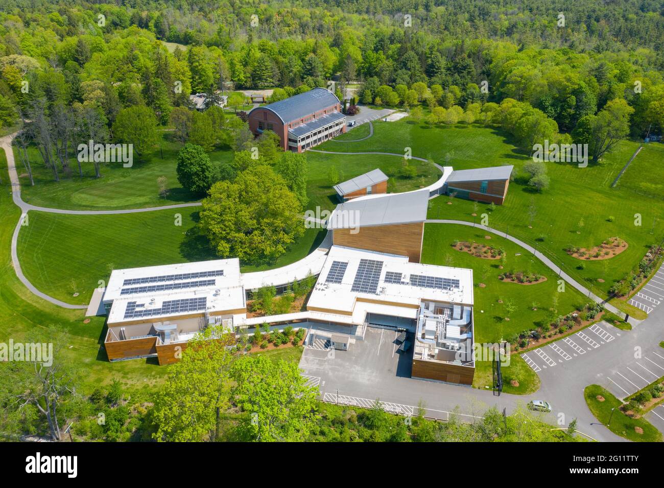 Linde Center for Music and Learning, Tanglewood, Boston Symphony Orchestra, Lenox, Massachusetts Stockfoto