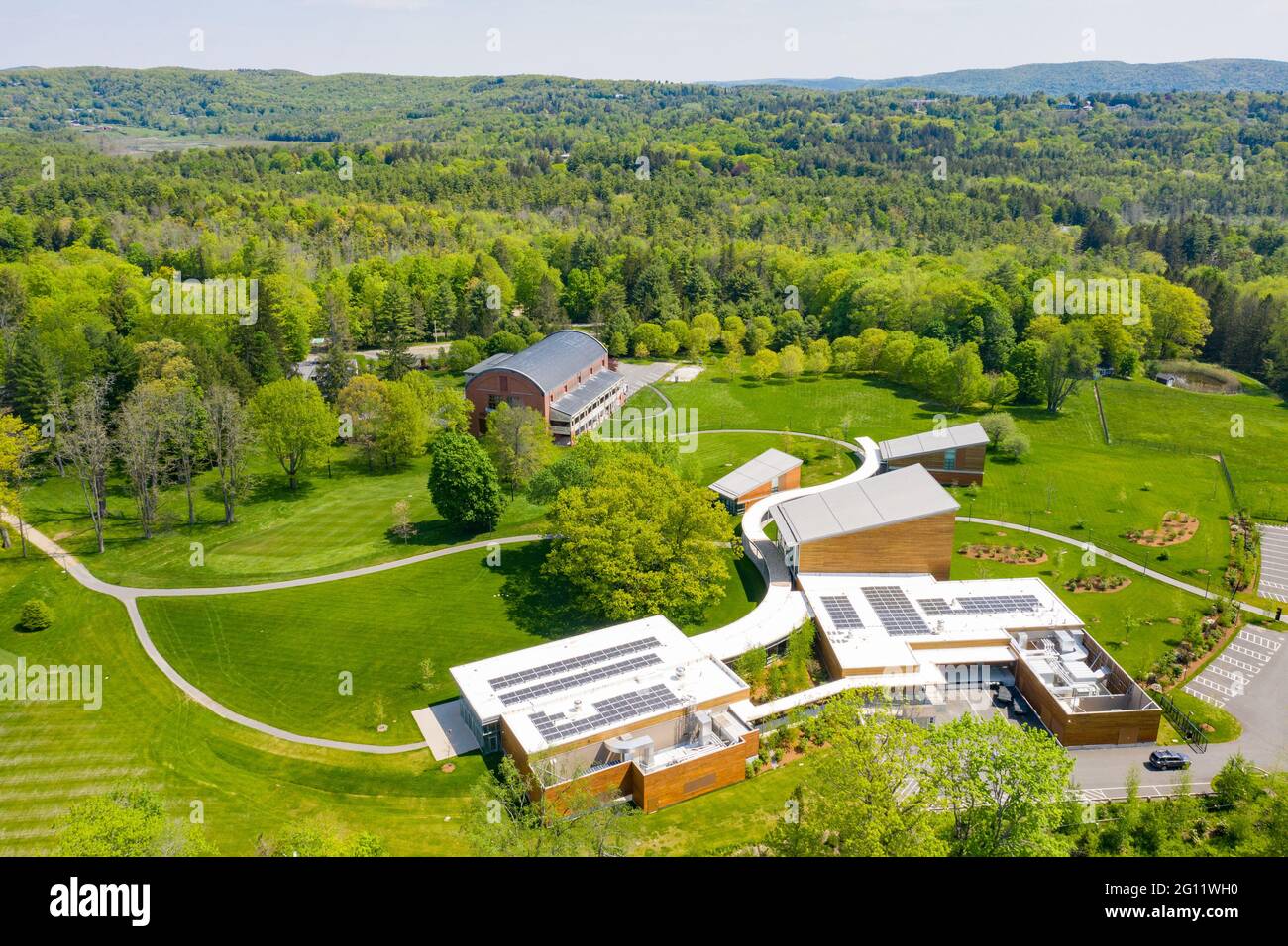 Linde Center for Music and Learning, Tanglewood, Boston Symphony Orchestra, Lenox, Massachusetts Stockfoto