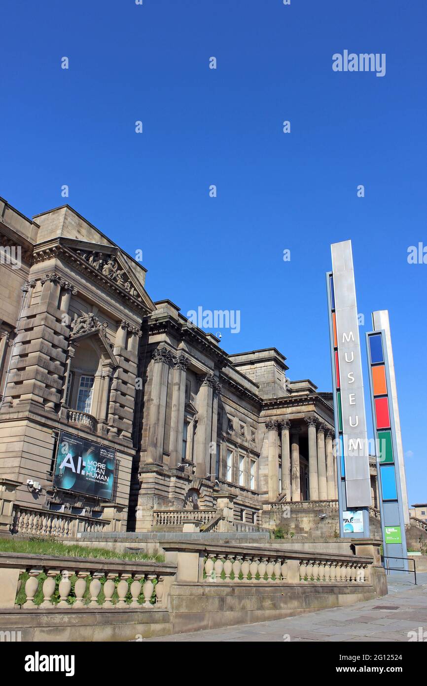 Museum der Welt, William Brown Street, Liverpool, UK Stockfoto