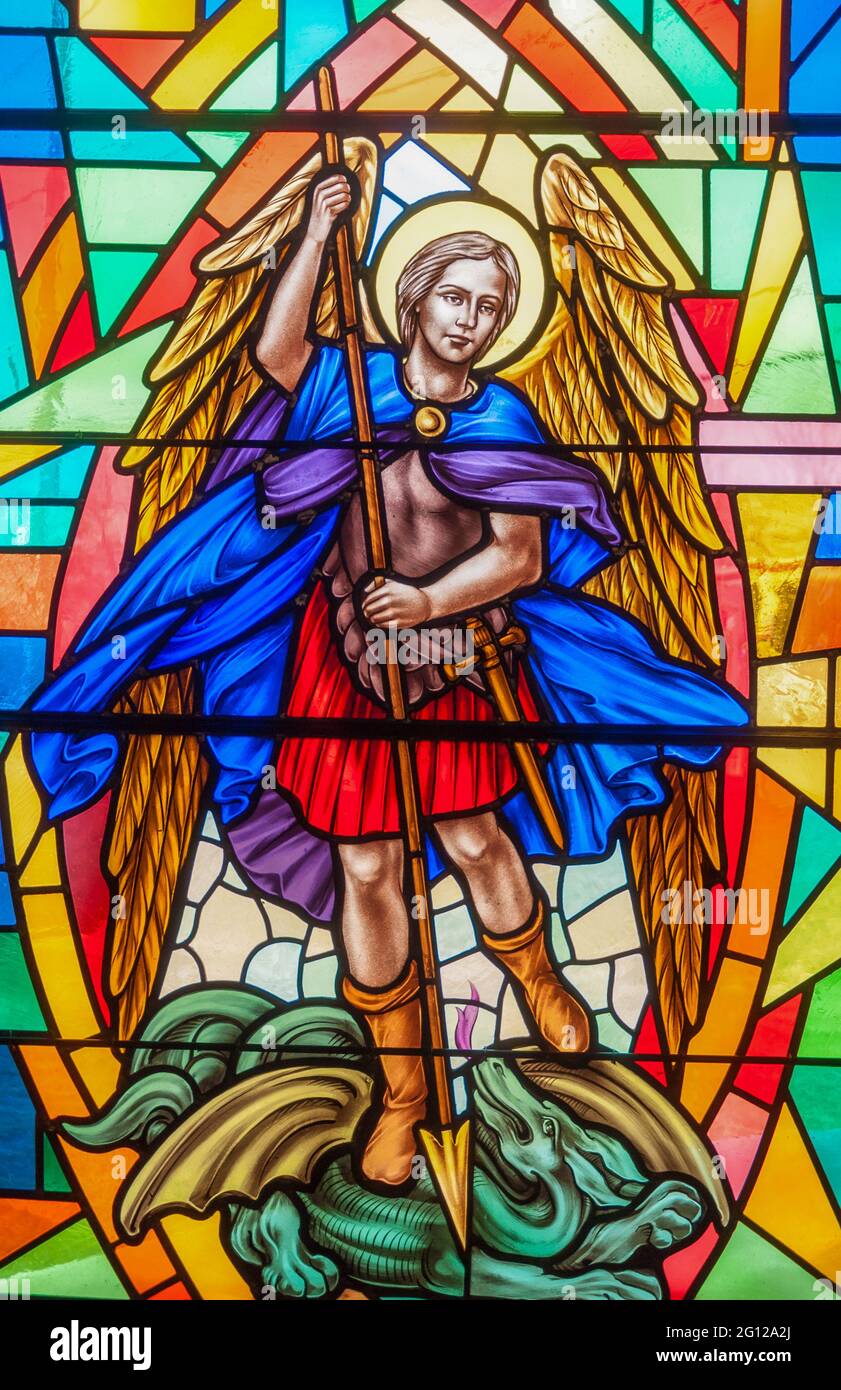 Verkündigung der Seligen Jungfrau Maria Katholischen Kirche, Toronto, Kanada Stockfoto