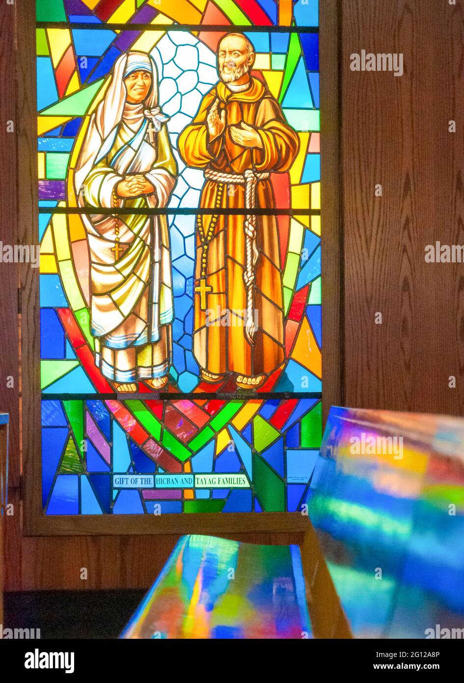 Verkündigung der Seligen Jungfrau Maria Katholischen Kirche, Toronto, Kanada Stockfoto