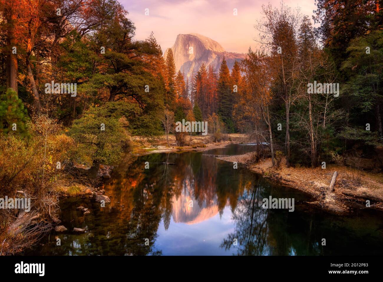 American Landscape im Yosemite National Park Stockfoto