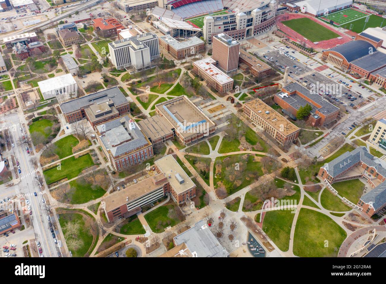 UNL, University of Nebraska-Lincoln, NE, USA Stockfoto