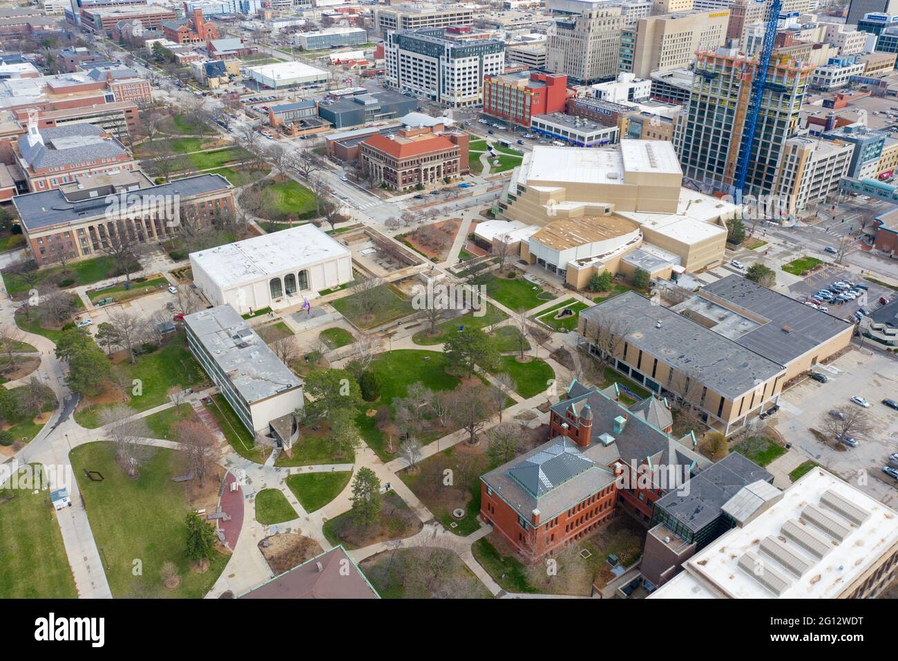 UNL, University of Nebraska-Lincoln, NE, USA Stockfoto