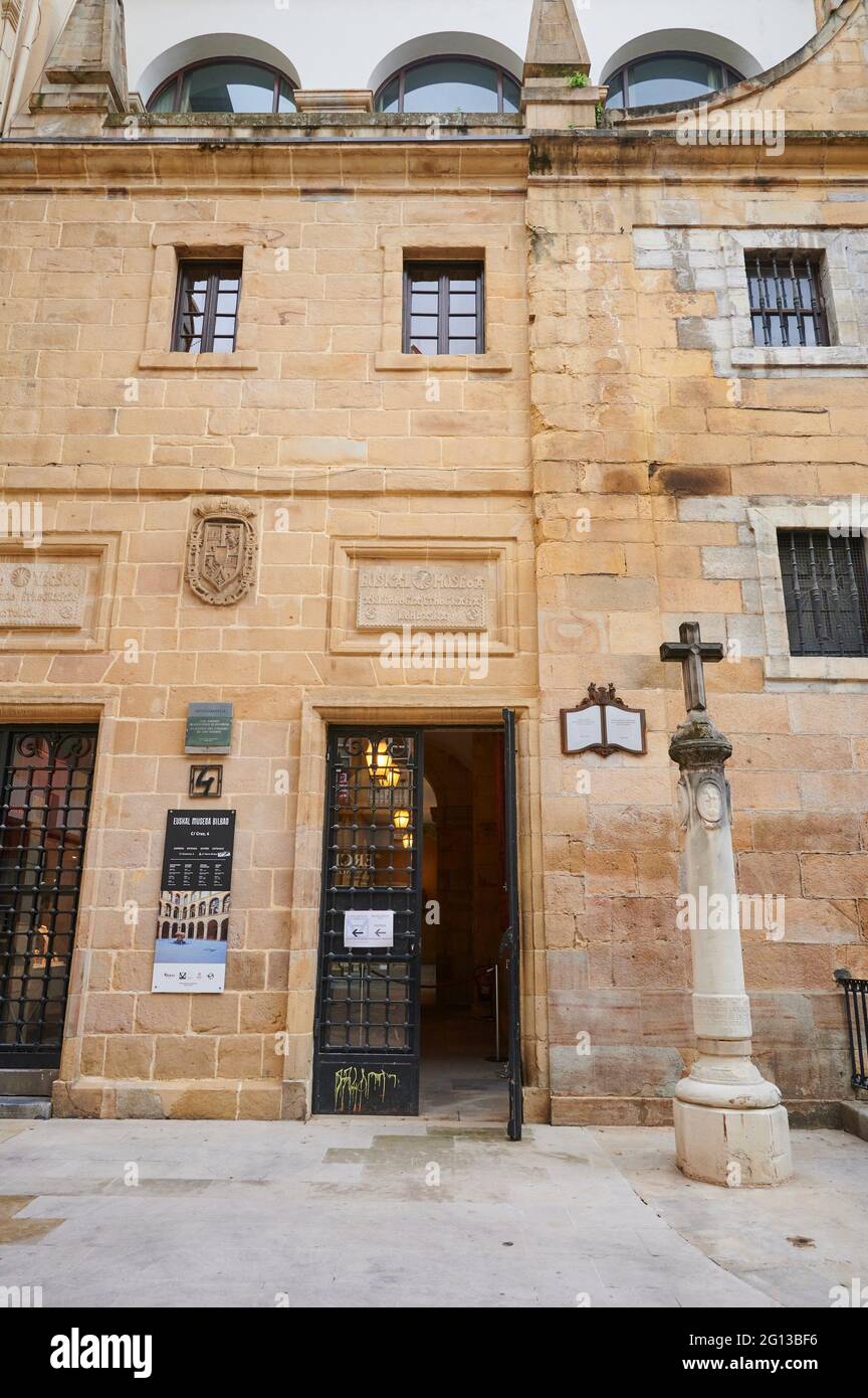Museo Arqueológico, Etnográfico e Histórico Vasco, Bilbao, Biskaya, Baskenland, Euskadi, Euskal Herria, Spanien, Europa. Stockfoto