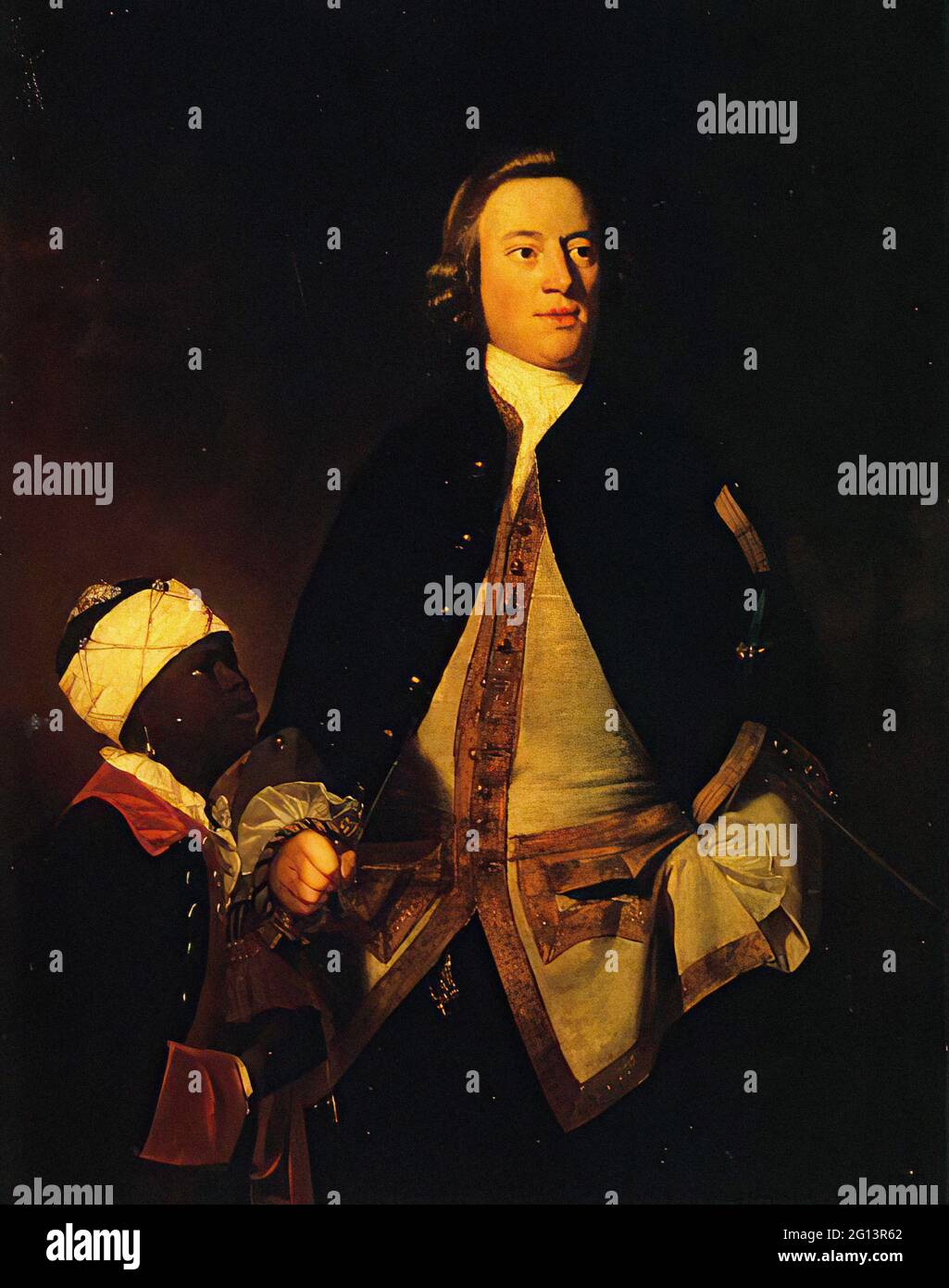 Sir Joshua Reynolds - Paul Henry Ourry C 1748 Stockfoto