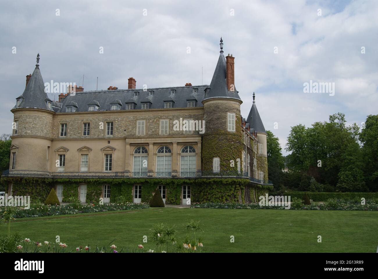 Le château de Rambouillet, Yvelines, Frankreich. Stockfoto