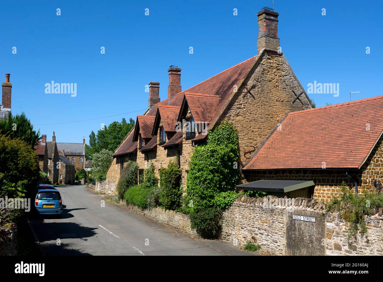 Walgrave Village, Northamptonshire, England, Großbritannien Stockfoto