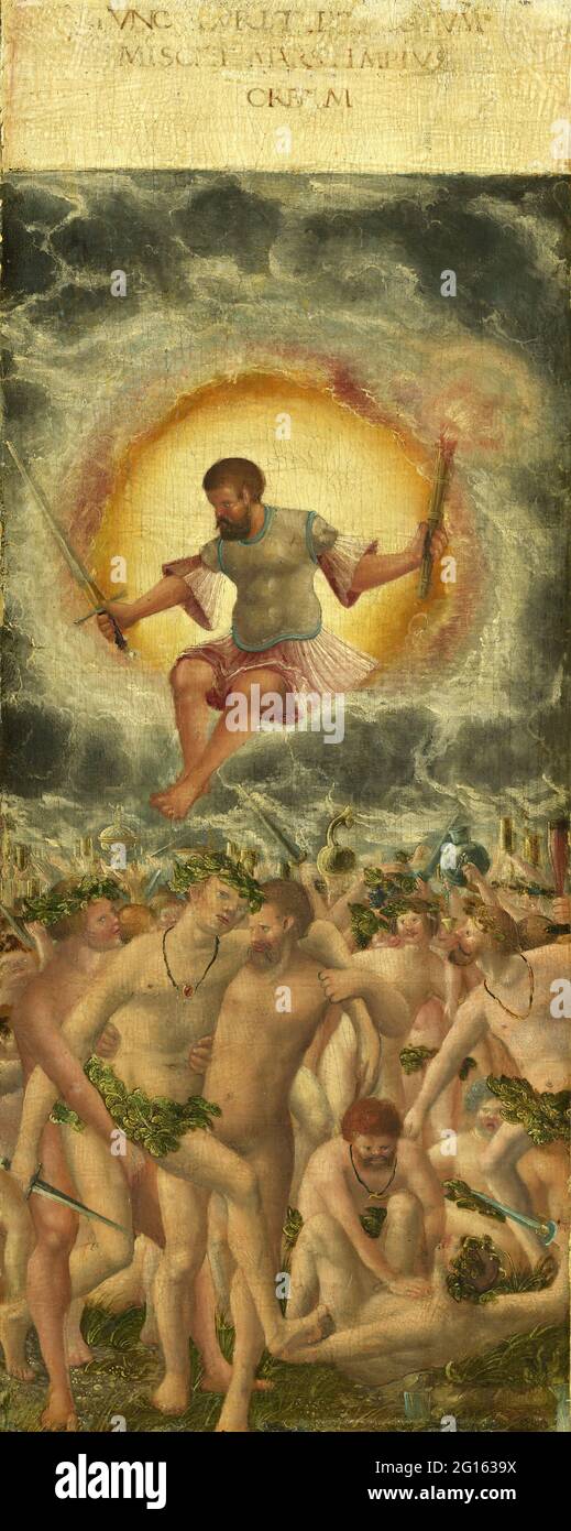 Albrecht Altdorfer - die Regel des Mars Rechte Tafel Stockfoto