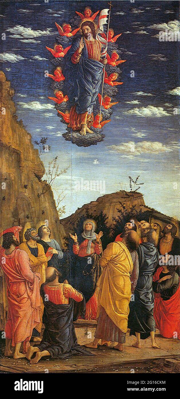 Andrea Mantegna - Andrea Mantegna die AS Stockfoto