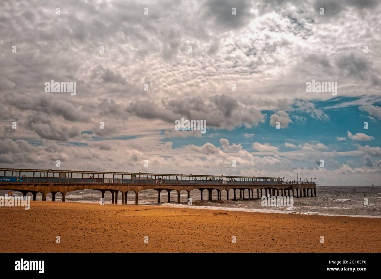 Boscombe Pier, Boscombe, Bournemouth, England Stockfoto