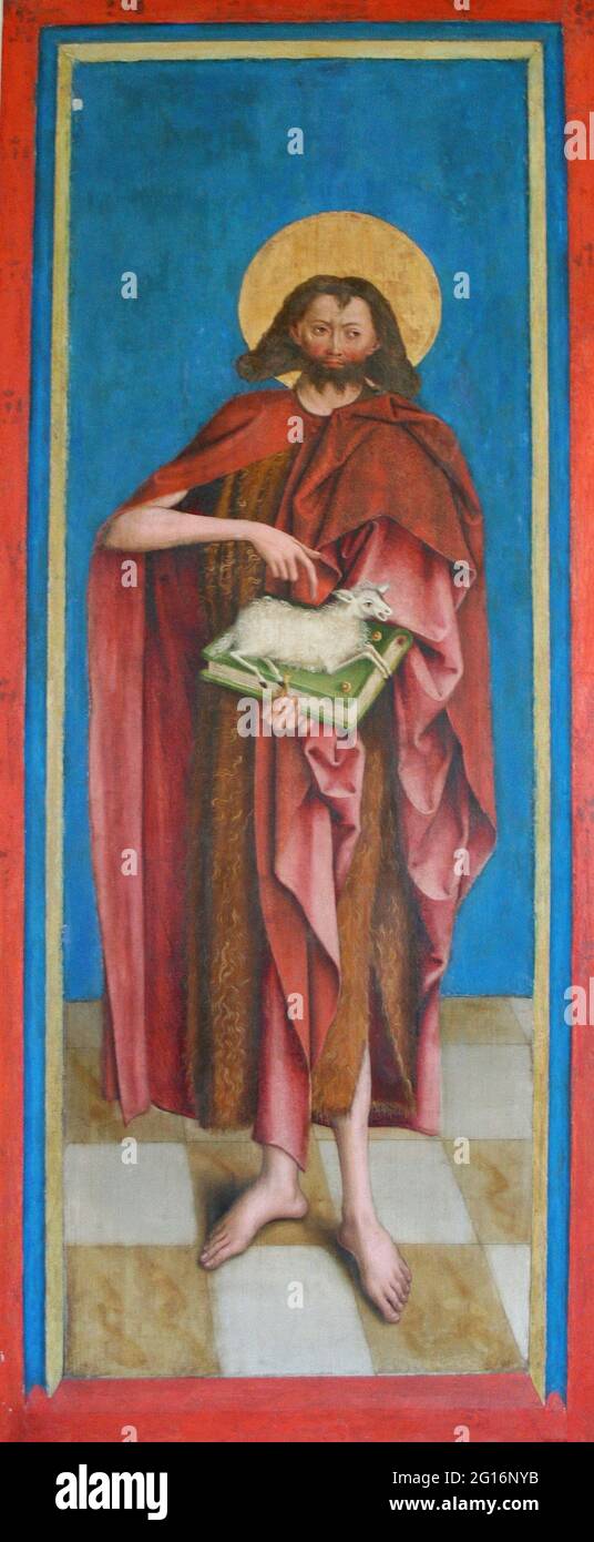 Bernhard Strigel - Johannes Der Täufer Stockfoto