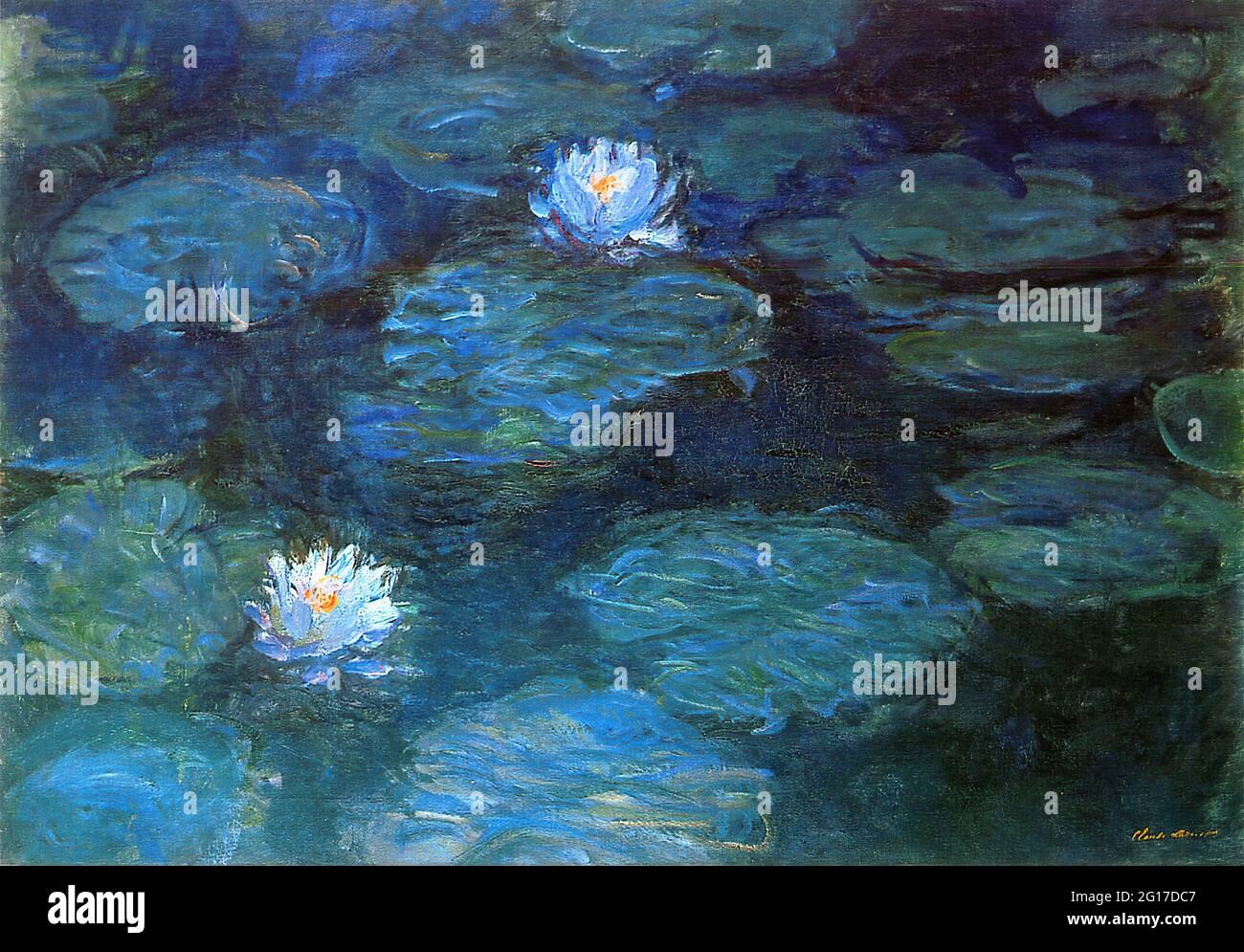 Claude Monet - Seerosen 1899 1 1899 Stockfoto