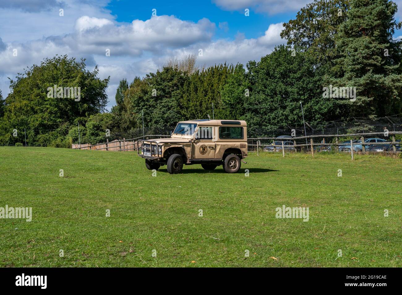West Midlands Safari Park Theme Park Birmingham England Großbritannien Stockfoto