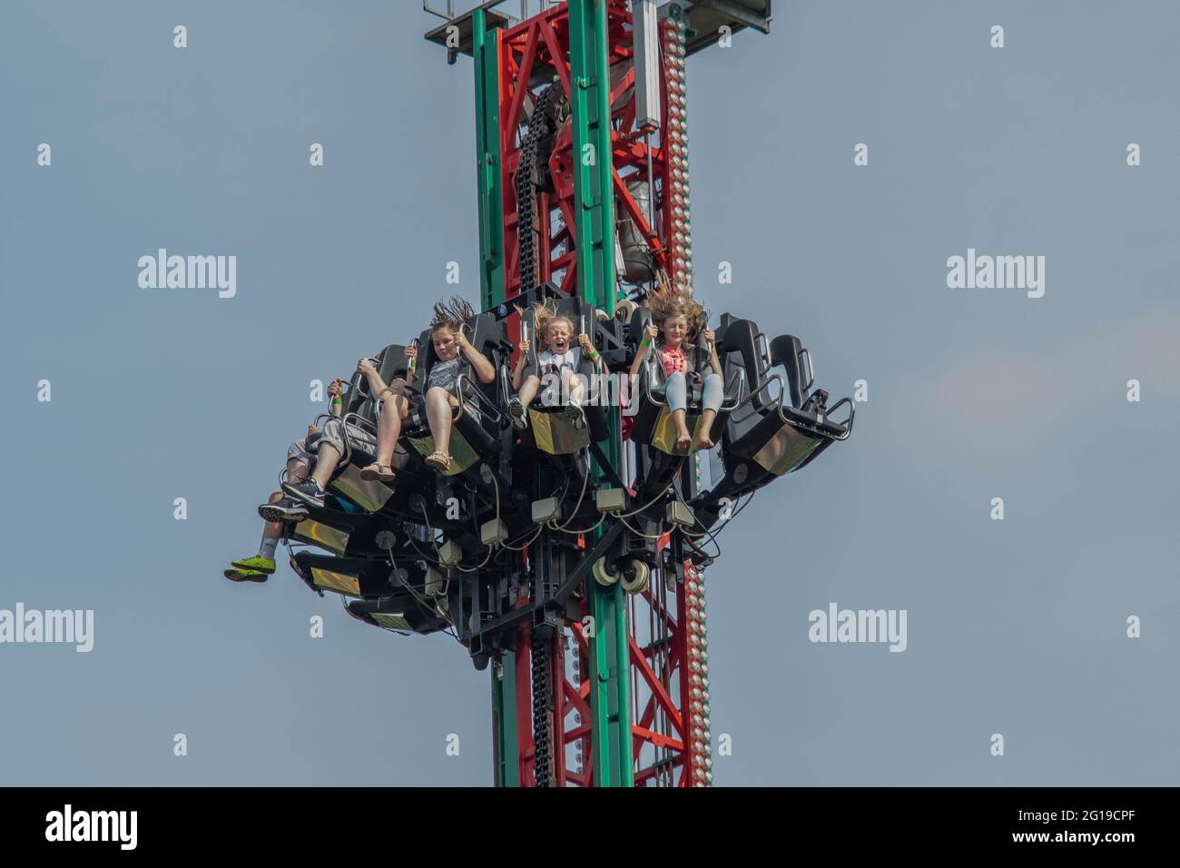 West Midlands Safari Park Theme Park Birmingham England Großbritannien Stockfoto
