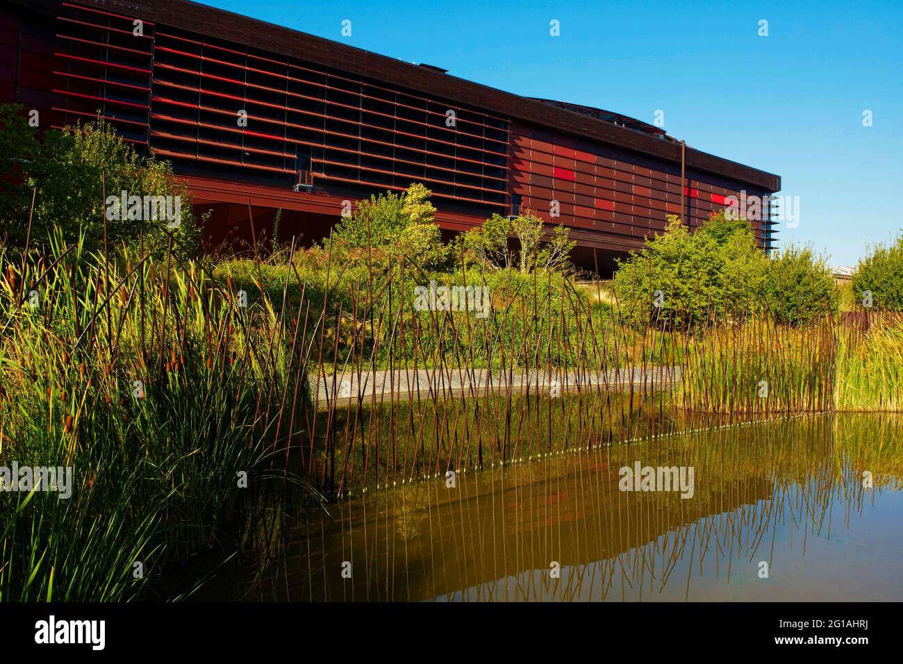 Frankreich, Paris, das Quai Branly Museum des Architekten Jean Nouvel Stockfoto