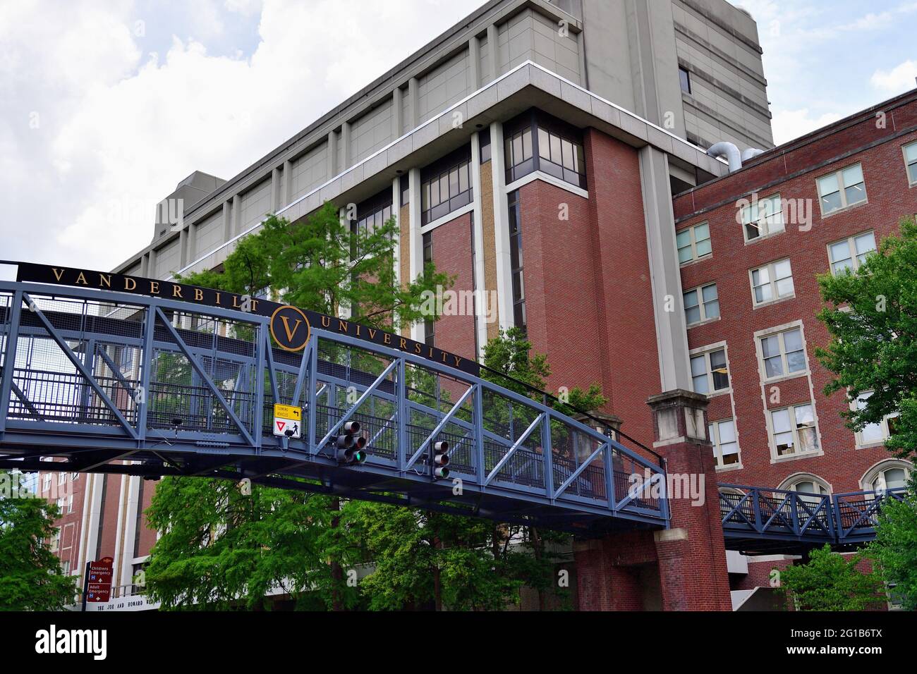 Nashville, Tennessee, USA. Das Vanderbilt University Medical Center North, Teil des medizinischen Komplexes der Universität. Stockfoto