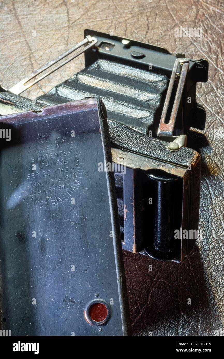 Vintage Kodak Kamera, USA Stockfoto