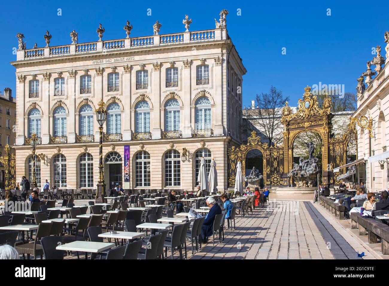 Frankreich, Meurthe-et-Moselle (54), Nancy, Place Stanislas Stockfoto